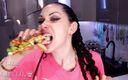 Goddess Misha Goldy: Cooking and eating annoying step-father! Vore fetish