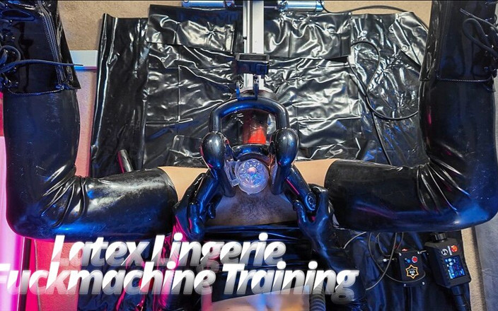 JessicaXD: Entrenamiento de máquina de en lencería de látex 
