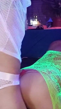 Green and White
