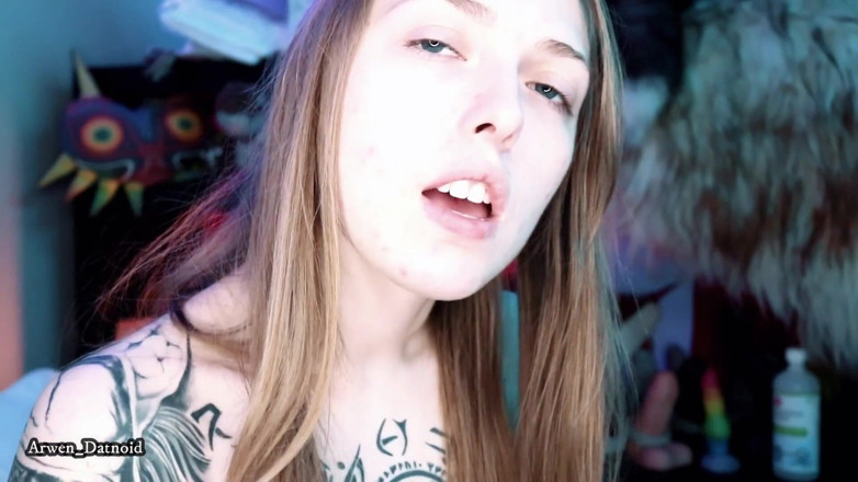 Arwen Datnoid: Diepe ontspanning rand joi voor mijn kleine goon