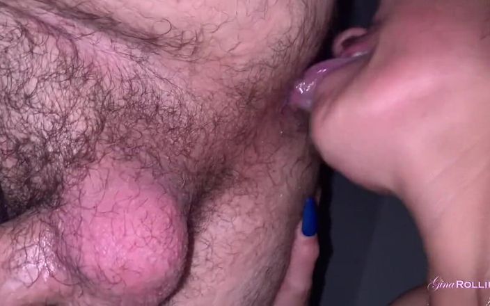 GinaRolling: Dirty Slut Licking My Hairy Ass, Hot MILF Rimming