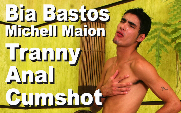 Picticon Tranny: Bia Bastos &amp; Michell Maion tranny suck anal cumshot