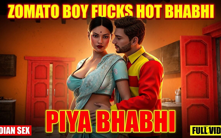 Piya Bhabhi: Desi Bhabhi Fucked Hard by Black African Pizza Boy BBC -...
