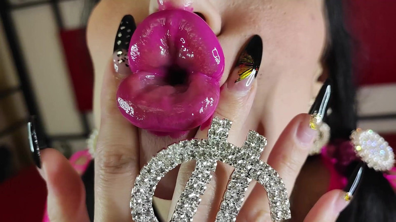 Princess18_: Ahegao Bimbo Lip Fetish Gooning