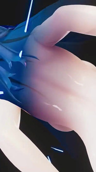 Honkai Impact 3rd Raiden Mei Cowgirl Sex Hentai Nude Creampie Mmd 3D Blue Hair Color Edit Smixix