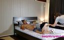 Sexy Dirty Girl: I film Cristina blowing his boy friend and I play...