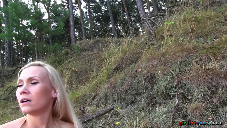 Girlfriends XXX: Girlfriends XXX - Petite Keira &amp; Michelle Get Wet Outdoors for a...