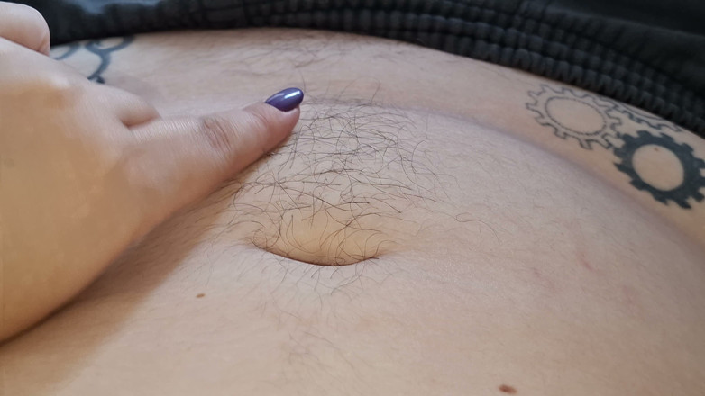 alucidfever: Worship My Hairy BBW Bellybutton