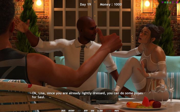 Porny Games: Penyelidikan Total Lisa! oleh Dragofinder Studio - tunangan sedang merawat temanku...