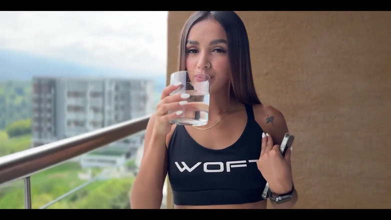 Samy Sun7: Đụ hàng xóm của tôi sau phòng tập thể dục!