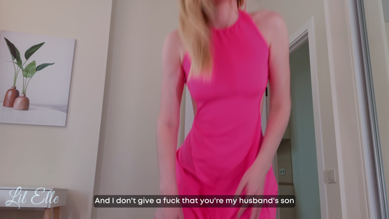 Lil_Elle: Stepmom Slaps My Face with Her Dirty Thong - Smell It...