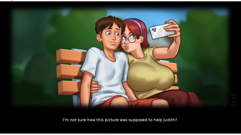 XXX Games Bunk: 여름 시간 사가 - 게임플레이 - 롤플레이 - Judith 소개 장면