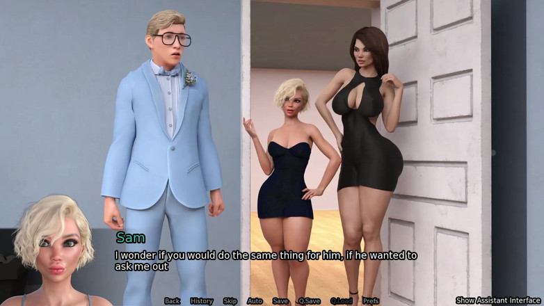 Studio-77: Sexbot Steph Route # 3 - jogo de sexo animado