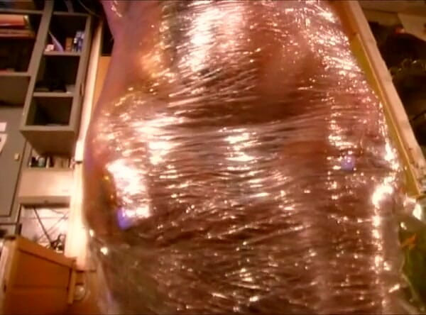 Maledom Austria: Sado Master and his female assistant wrap a sexy slave...