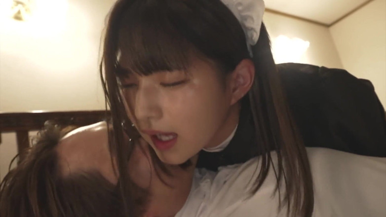 Apolix-JP: 133cm Maid Uniform Cosplayer Massive on the a-cup Body That...