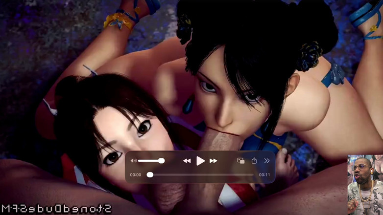 Good news media: Eve fa un deepthroat al bbc, Chun-li fa un deepthroat...