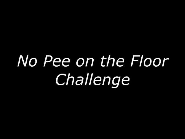 No pee on the floor (Her Kink UK)