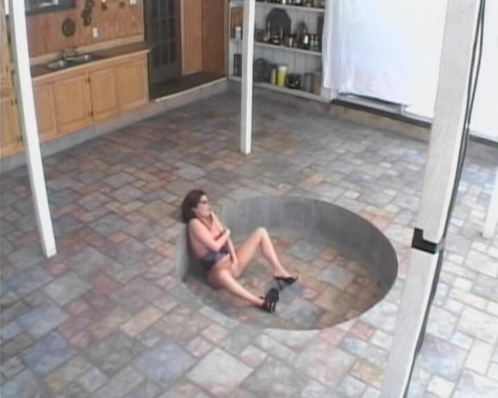 Videos Francaises: Franse lesbiennes hebben plezier in de tuin