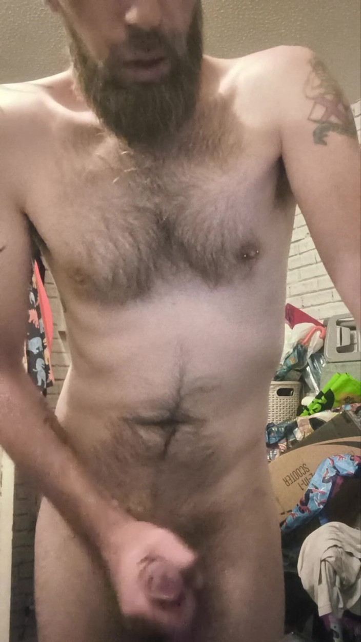 Smoking stoker: Wanking My Big Hard Dick and Smoking a Cigarette