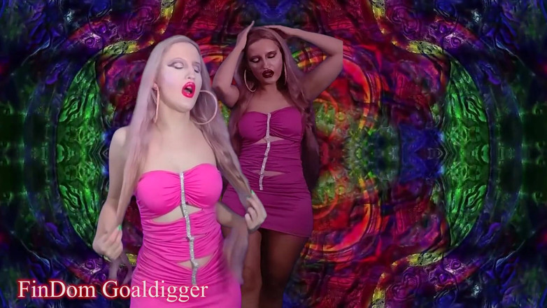 FinDom Goaldigger: Humandog magic transformation
