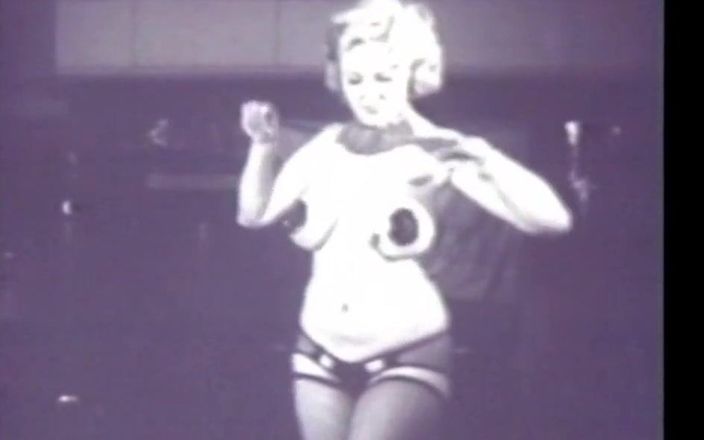 Vintage megastore: Vintage wild blonde striptease