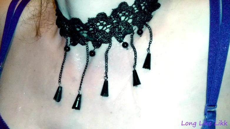 LongLikeLikk: Cumshot on neck