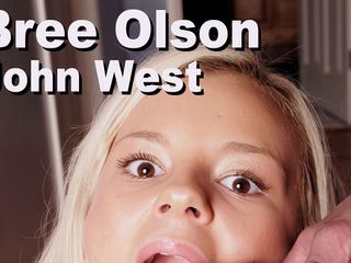 Edge Interactive Publishing: Bree Olson &amp; John West suck throat facial