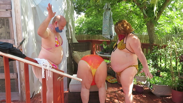 BBW nurse Vicki adventures with friends: Naplácáš mi pro tátu