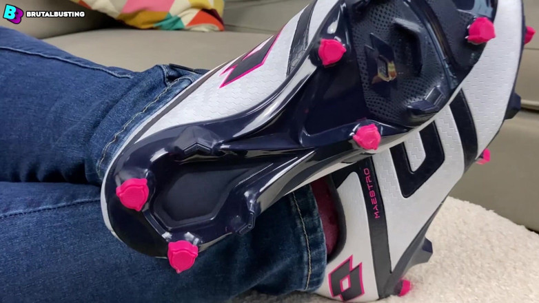 David Marcek: His Fucking Face and Tongue Is Cleaning Her Soccer Shoes! -...