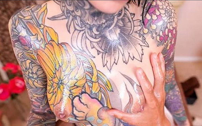 EAGLE-VR: The Beautiful Woman with a Lot of Tattoos Is Given...