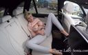 Lady Sonia: Lady Sonia - Yoga pants and big tits in the car