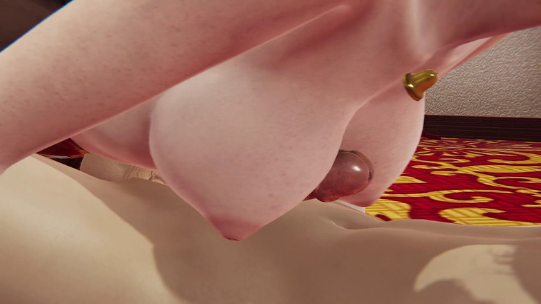 Joas22222: Xmas Blowjob Awek Anime Bunny Panas Dalam Pantyhose, menjilat aksi...