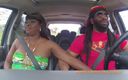 Super Hot Films: Ebony milf gives sloppy head in car