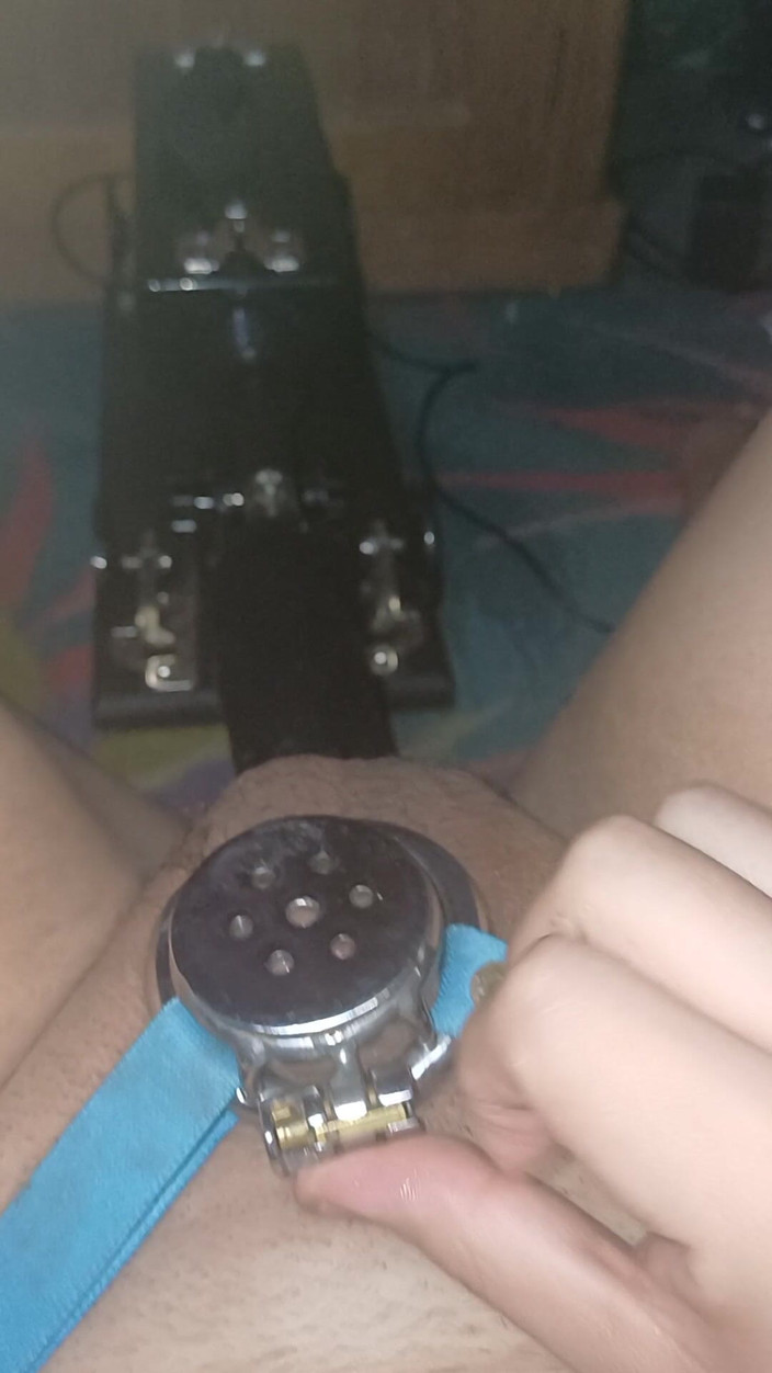 Crystal Phoenix: Fuck Machine Chastity