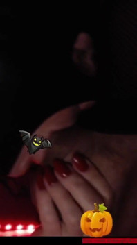Bewitching Pleasures: Halloween Breast Showing Boquete - 374