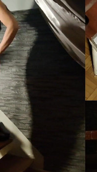 Trampling on Slaves Cock
