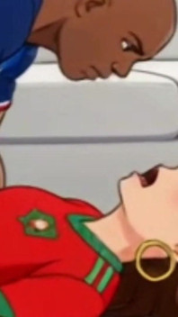 Pháp vs Ma-rốc người Pháp da đen đụ phim hoạt hình trẻ Ma-rốc Hentai Animation