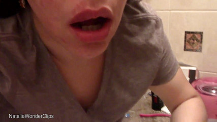 Natalie Wonder: Cvičení mé orální hygieny