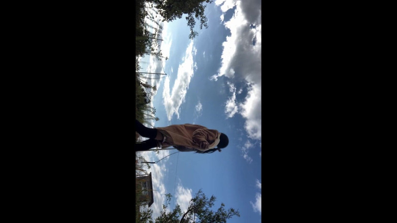 megu2002: 自主トレーニング　no20　貞操帯をつけて露出散歩