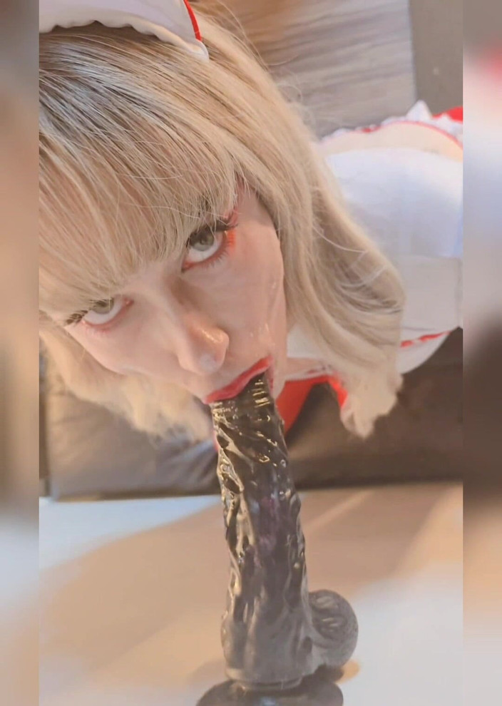 August Harper: Horny Nurse Sucks BBC and Strokes Girl Cock Until She...