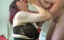 Crossdressing Amateurs: POV boquete de um CD maduro com um final de...