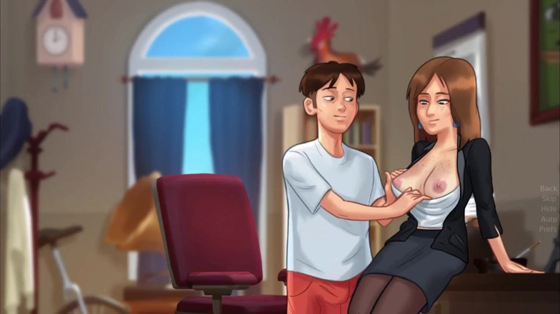Xr Gamer: Miss Bissette Finally Fucks Anon - Summer Time Saga Gameplay