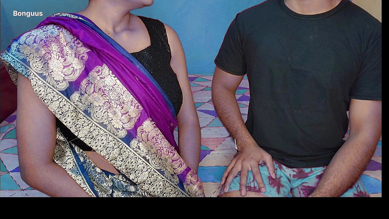 Riya Bonguus: Indische seksvideo van mooie lerares met studenten stiefvader