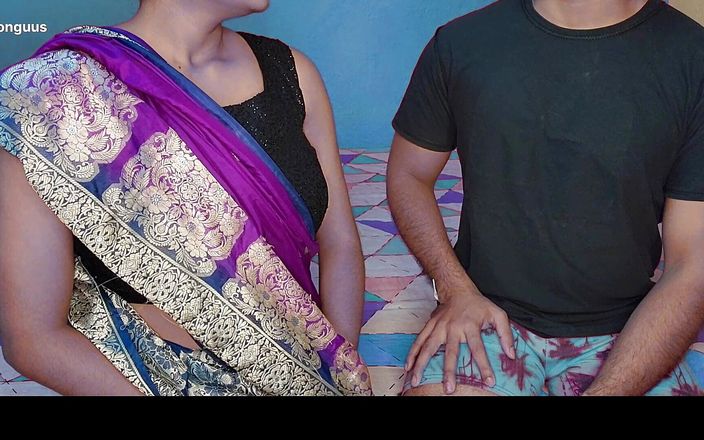 Riya Bonguus: 漂亮老师和学生的继父的印度性爱视频