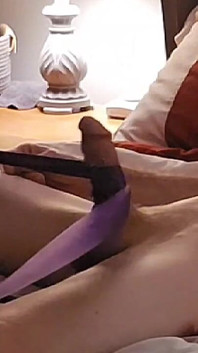 Sensual and Fun Bedroom Sex with the Lady in Purple