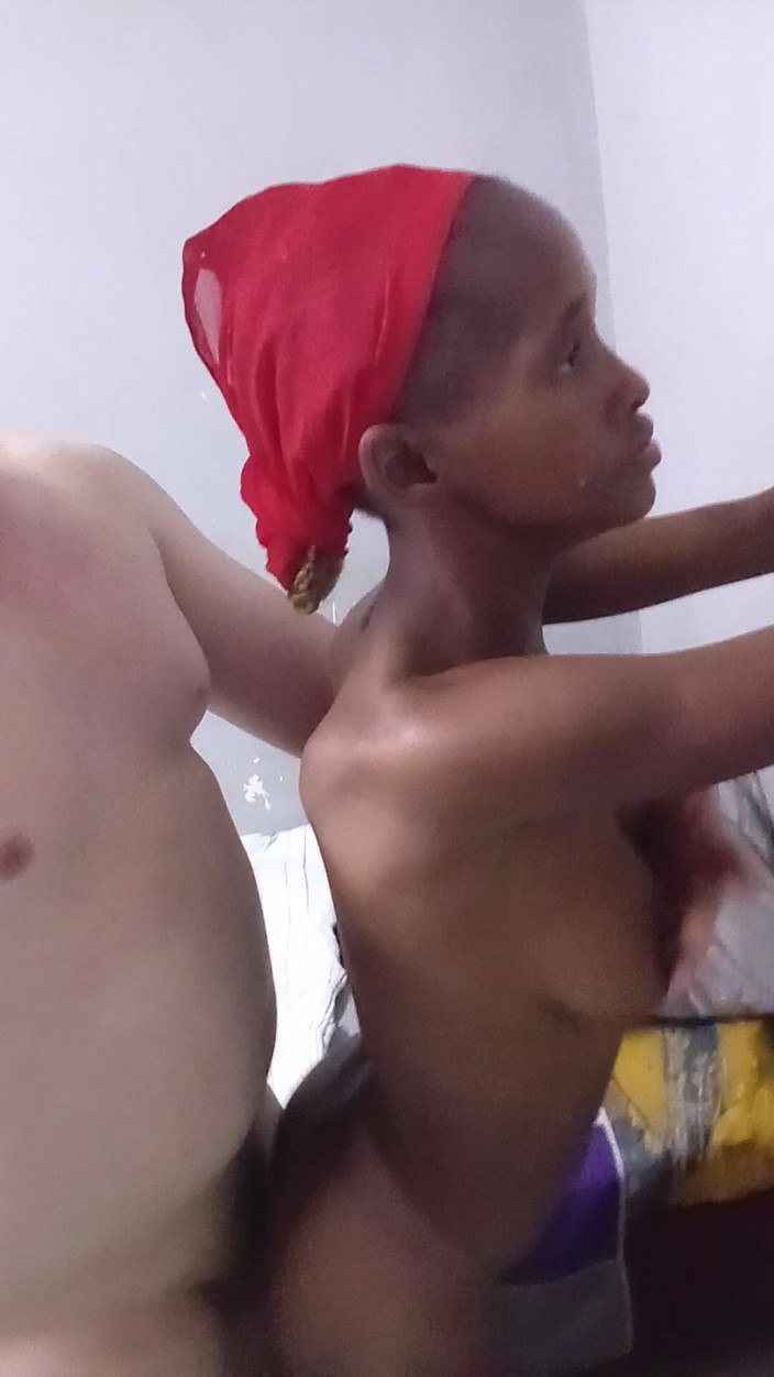 hothouse18xxx: Hot Black Girl Fucking in High Heels Doggystyle &amp; Missionary