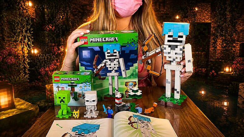 Marshmallow Sweet: Bringing the Minecraft Skeleton to Life That Shoots a Bow....