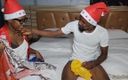 Fukalistik: Сексуальная 18-летняя тинка Chidera получила девственность киски в качестве рождественского подарка от отчима с большим черным членом, пока дома одна