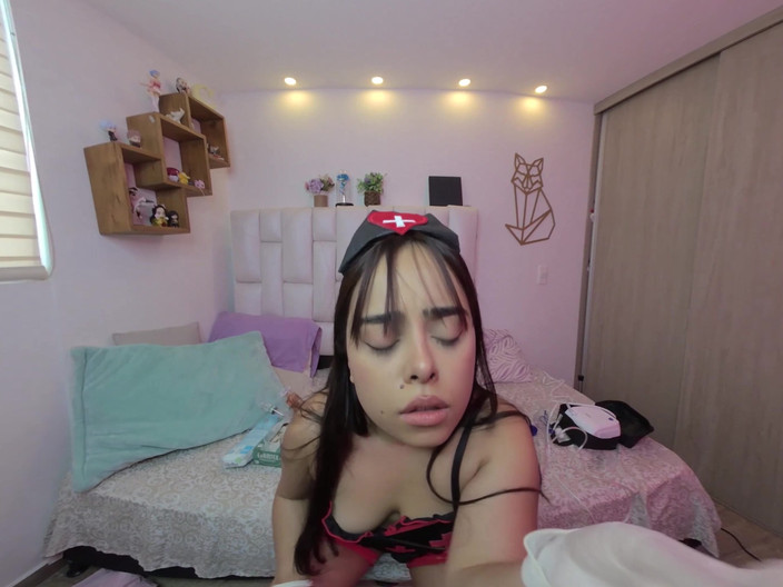 CuttiejennieVR: Halloween Special: På en resa med din sjuksköterska del 2 Jennie