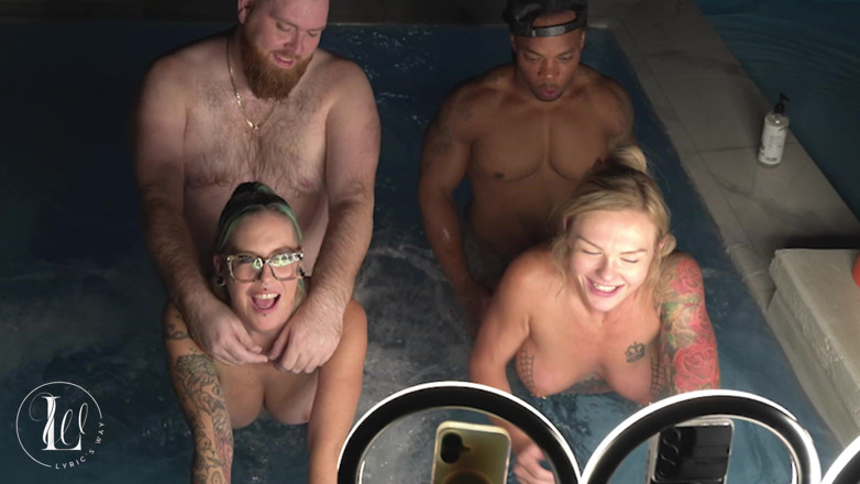 LyricsWay: Hot Tub Orgy W/ Deliah Grace &amp; Nikki Zee